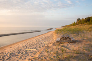 Bridgman MI beach